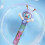 Rotating Face-Changing Carousel Toy with Hand Crank, Glow 6