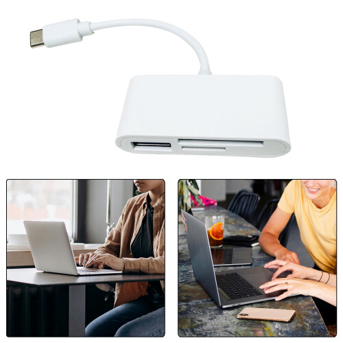 USB-C Card Reader for Memory Cards, Laptop Accessory 1
