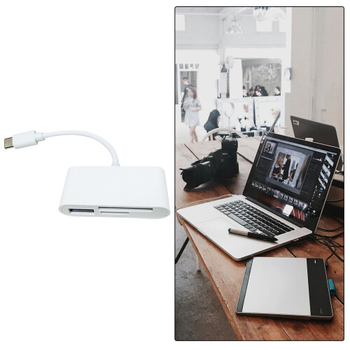 USB-C Card Reader for Memory Cards, Laptop Accessory 2