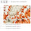 Washable Kitchen Rug Orange White Pumpkin Design 24x36 Inch 2
