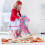 Washable Kitchen Rug Orange White Pumpkin Design 24x36 Inch 4