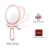 Handheld Magnifier Mirror Pink 10X Double-Sided 4
