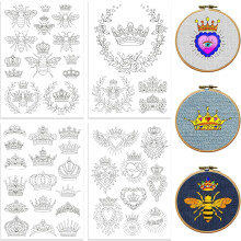 Stick and Stitch Embroidery Stabilizer Non-woven 4 Sheets