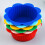 Silicone Muffin Liners Flower-Shaped Labels 24 Pcs 3