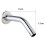 Stainless Steel Shower Head Extension Arm Wall Mounted 12 1