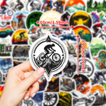 Mountain Bike Stickers Extreme Sports Doodle 150 PCS