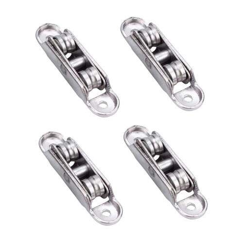 Sliding Window Pulley Alloy Double-Wheel Roller with Angle