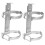 Fire Extinguisher Mounting Bracket Heavy Duty Iron 2 Pcs 7