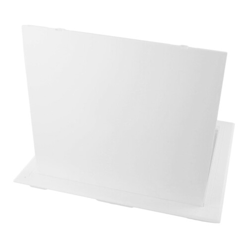 White ABS Hinged Push-Type Concealed Access Panel 2