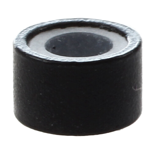 Black Micro-Ring Links Beads 5mm Silicone Lined 400 Pcs 1