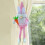 Hand-Knitted Rabbit Curtain Tiebacks Spring Decor 1PC 1