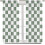 Floral Kitchen Curtains Set Blue Pink Daisy 3-Piece 5