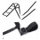 Bedside Pull-Up Assist Grip for Elderly Black 1 Set 6