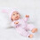 12 Inch Vinyl Baby Doll with Adjustable Limbs Soft Plastic 3