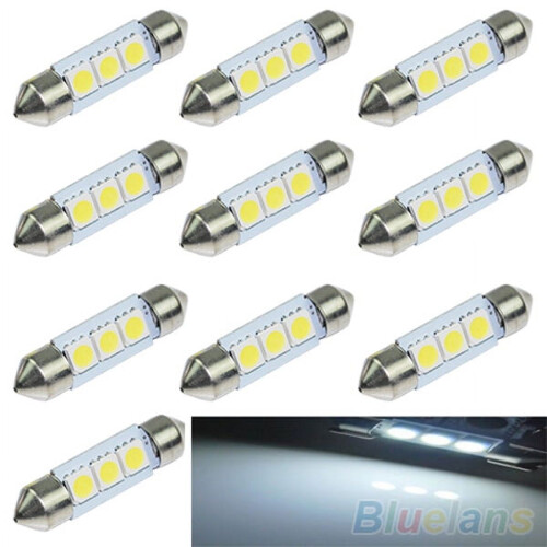 LED Car Dome Light Interior Map Trunk Festoon Light 5 pcs 1