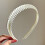 Women's Plastic Headbands with Teeth Comb Anti-Slip Design 7