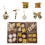 Christmas Tree Bauble Ornament Set Gold 24 pcs 1