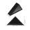 Triangle Flag Case Wooden Black 1 Piece 3
