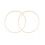 Embroidery Hoop Frame Beige Wall Decor 1 Set 6