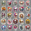 Flower Skull Graffiti Stickers Pack of 50 3