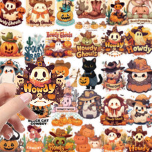 Halloween Stickers Transparent PET 150 pcs