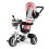 Auvent rotatif de tricycle, roues en caoutchouc durables 1