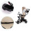 Siège pivotant tricycle Beige 6