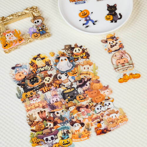 Halloween Stickers Transparent PET 150 pcs 1