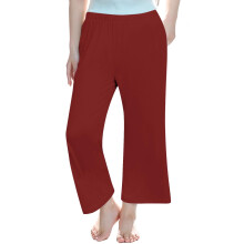 Girls' Loose Yoga Pants Soft High-Waist Wide-Leg Leggings