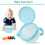 Snack Container for Children with Dual Handles and 8
