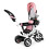 Auvent rotatif de tricycle, roues en caoutchouc durables 4