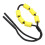 Yellow Polyester Foam Sunglasses Lanyard 33.5 x 0.7 in 7