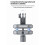 Aluminum Motorcycle Windscreen Mount Clamp for Action 7