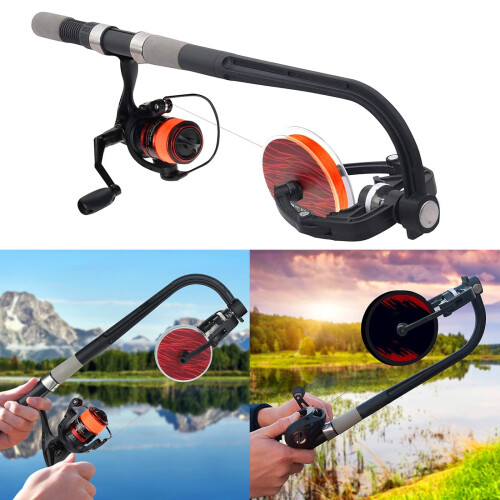 Fishing Line Spooler System for Spinning Reel