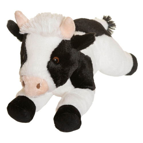 Tk Teddy Farm Lying Cow Plush