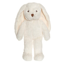 Conejito de peluche color crema, 30 cm, ecológico, lavable a máquina