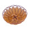 Wicker Storage Basket Round Khaki Polypropylene 1