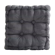 Corduroy Seat Cushion Thickened Tufted 15.7x15.7 inch