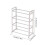 Plastic Shoe Rack White 4-Tier Entryway Organizer 2