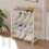 Plastic Shoe Rack White 4-Tier Entryway Organizer 3