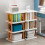 Foldable Shoe Rack Plastic 4-Tier Orange 5