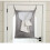 Laundry Basket Gray Hanging Dirty Clothes Storage Bag 5