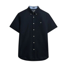 Chemise à Manches Courtes Superdry Oxford Preppy - Marine Eclipse