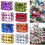 Christmas Ball Decorations Green Plastic Electroplated 3cm 2