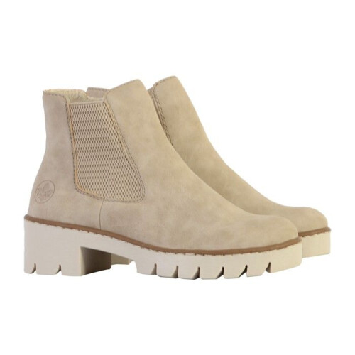 Rieker Bottine à Zip Rieker RGD - Beige 2