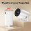 Mobile WiFi Projector with Type-C Fast Charging and Screen 4