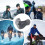 Winter Face Cover for Wind and Cold Protection - 2 Pack Grey 3