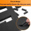 Foam Padding Inserts for Toolboxes and Flight Cases 4 pcs 8