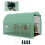 Sprinkler System Polytunnel Greenhouse, 3 x 2m, Green 1