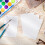 Deckled Edge Paper 4x6 Inch 160 GSM 50 Sheets White 4